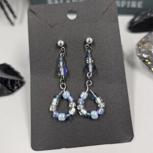 Moonlit Rain Teardrop Earrings